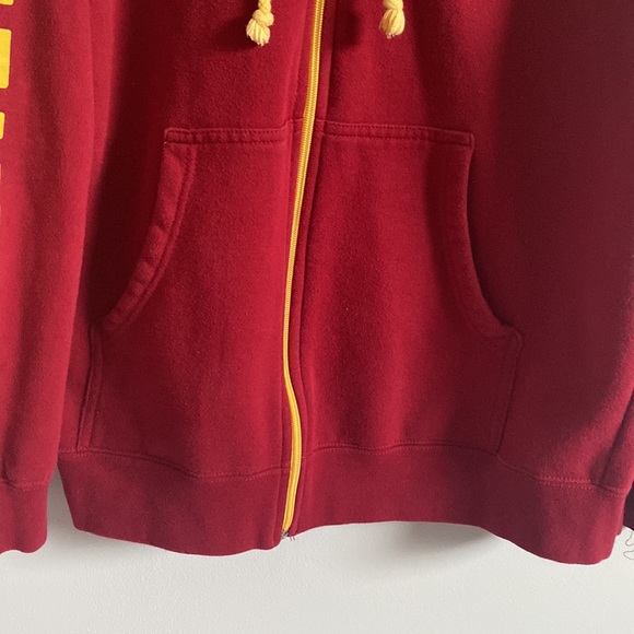 Universal Studios Harry Potter men's griffindor zip up hoodie jacket - Picture 3 of 12
